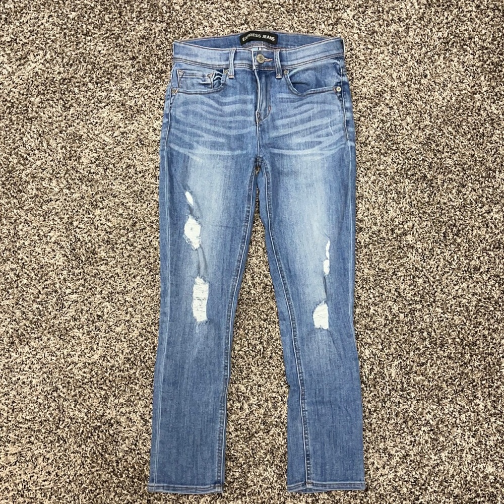 Express Cropped Jeans